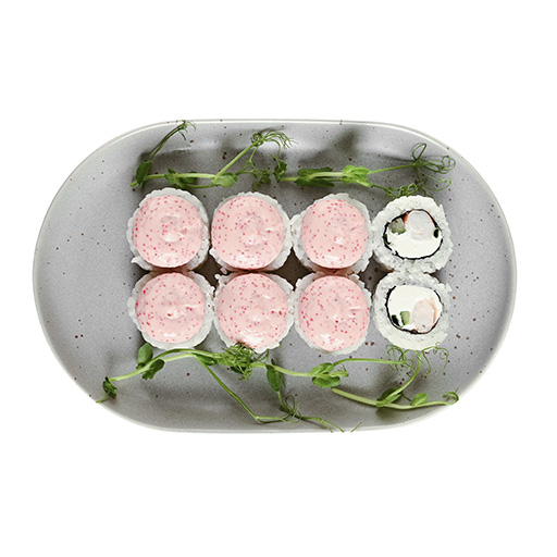 m Лав-ролл креветка