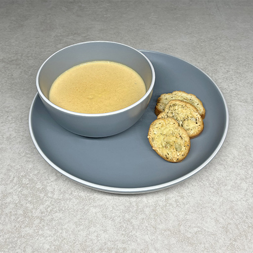 m Крем-суп из лосося