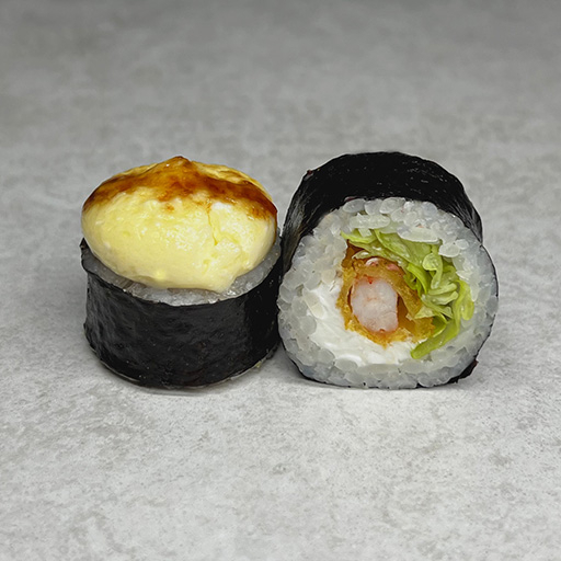 m Запеченный Гарлик ролл с креветкой